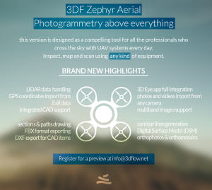 3DF Zephyr Aerial is out now!