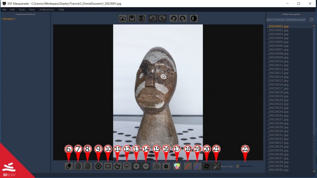 Tutorial #03 : when and how to use the masking tool - 3Dflow