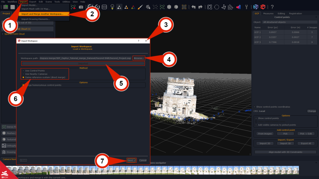 Tutorial #A03 : Workspace merge - 3Dflow