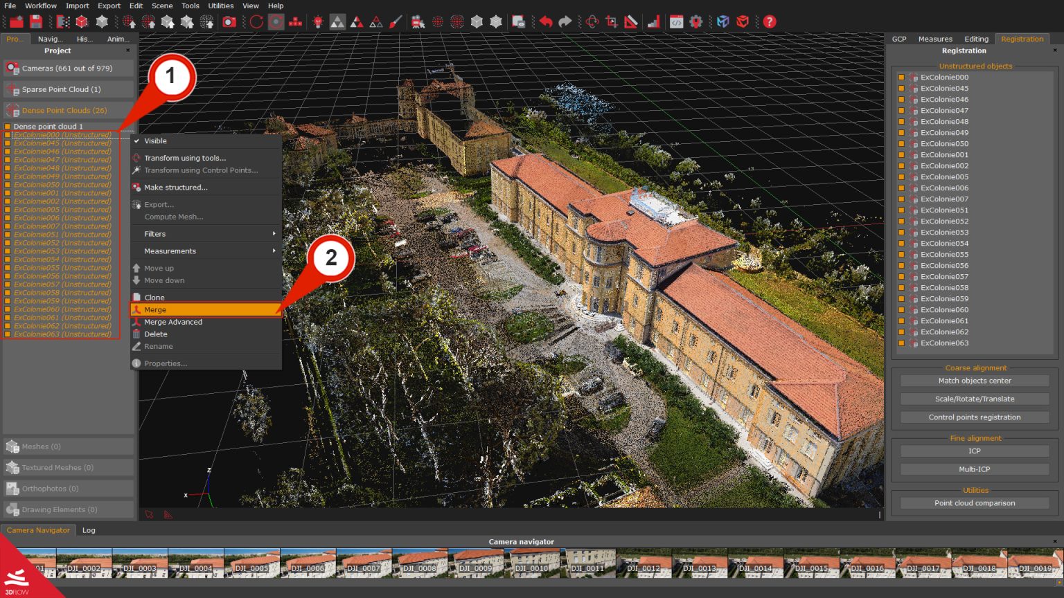 Tutorial #A07: Lidar data management and integration - 3Dflow
