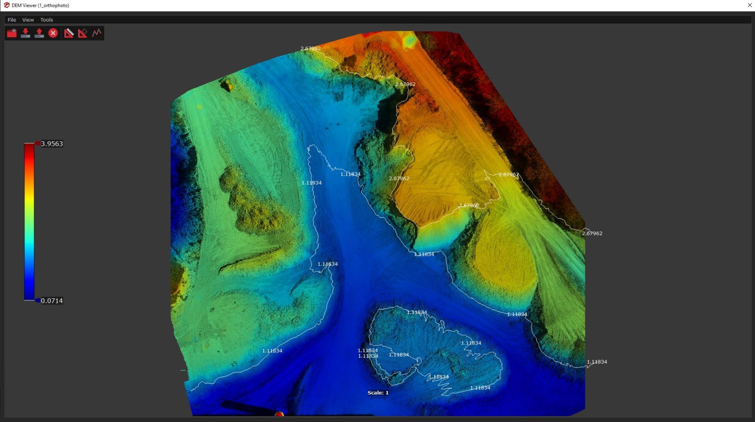Tutorial #A05 : DEM Generation and Elevation Profile - 3Dflow