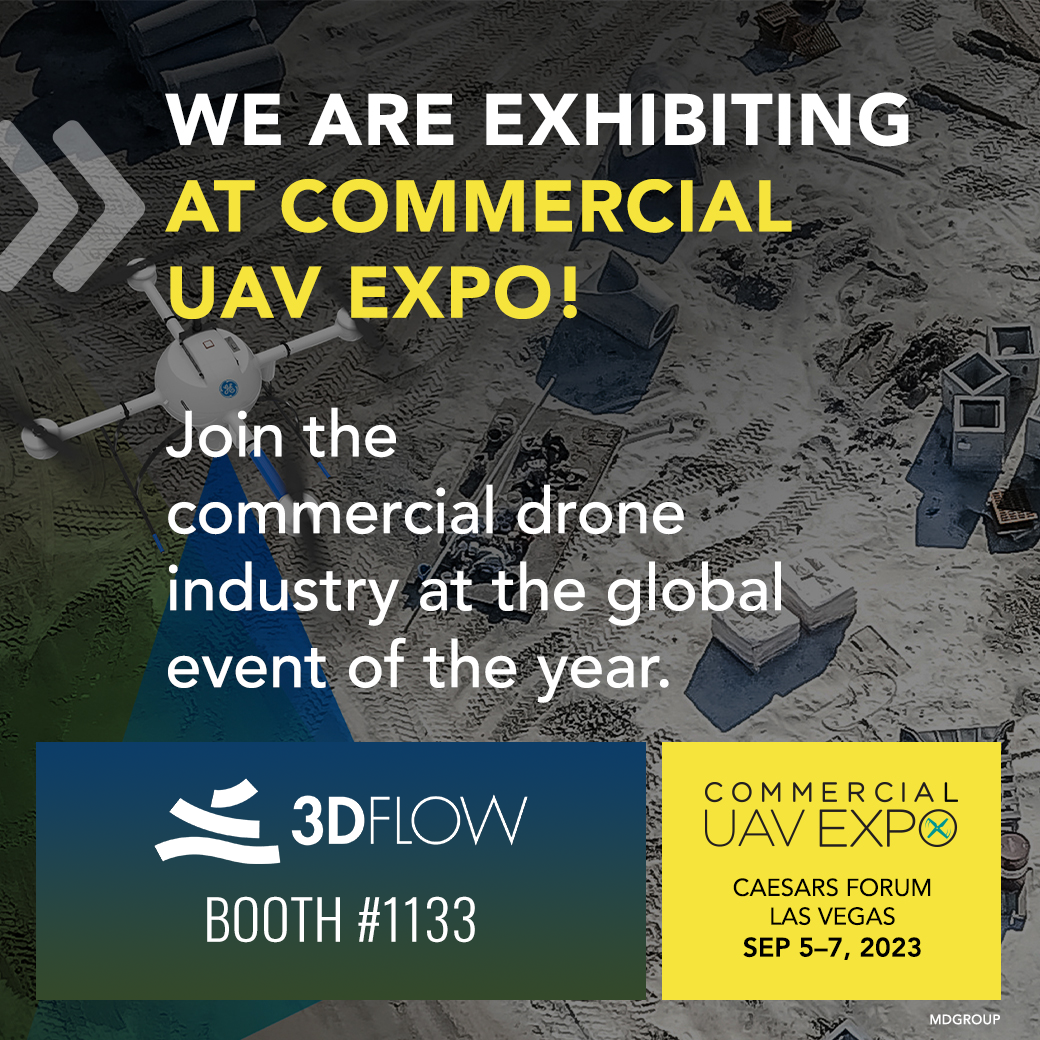 3dflow commercial uav expo 2023 las vegas